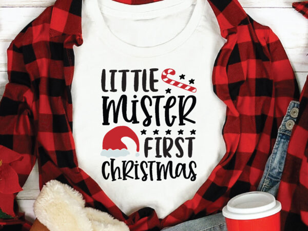 Little mister first christmas,t shirt design template,christmas t shirt template bundle,christmas t shirt vectorgraphic,christmas t shirt design template,christmas t shirt vector graphic, christmas t shirt design for sale, christmas t