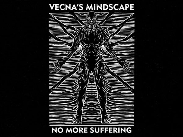 Vecna’s mindscape t shirt vector art