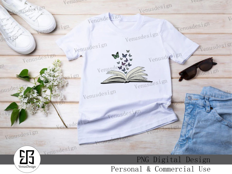 Reading Books Sublimation Bundle Tshirt Design