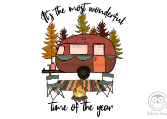 Autumn Camping Sublimation