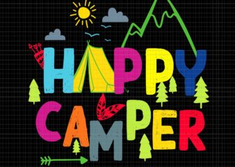 Happy Camper Camping Svg, Happy Camper Svg, Camping Svg