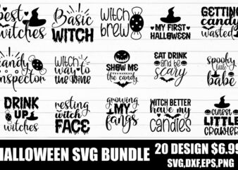 Halloween svg bundle