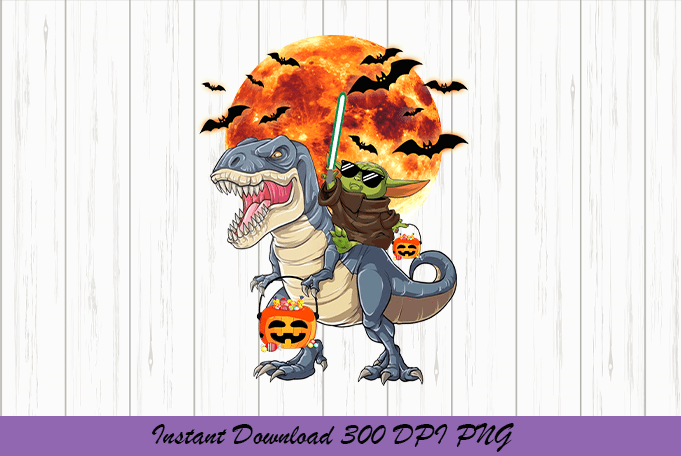 Baby Yoda Riding Dinosaur T rex Pumpkin Moon Halloween Buy T shirt baby-yoda-riding-dinosaur-t-rex-pumpkin-moon-halloween-buy-t-shirt