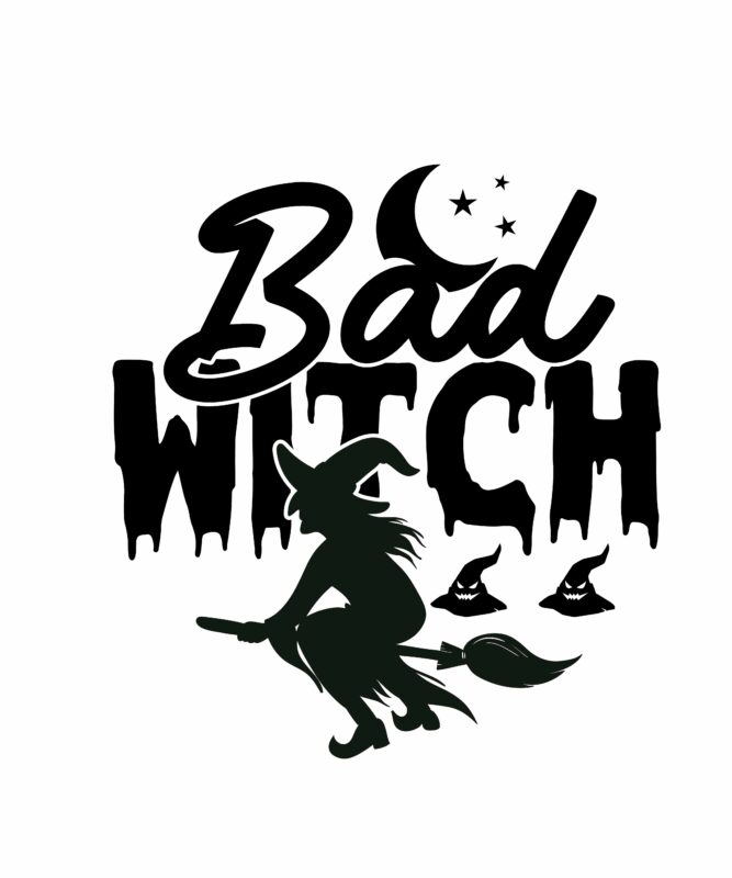 Bad Witch T-shurt Design,Halloween Svg, Dinosaur Skeleton Svg, Spooky Saurus Rex Svg, Kids Cut Files, Funny T-Rex with Pumpkin Svg, Dxf, Eps, Png, Silhouette, Cricut,HALLOWEEN SVG Bundle, HALLOWEEN Clipart, Halloween