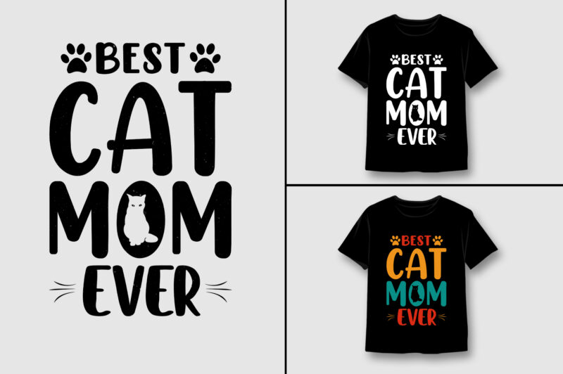 Cat T-Shirt Design Bundle