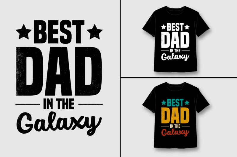 Dad Daddy T-Shirt Design Bundle