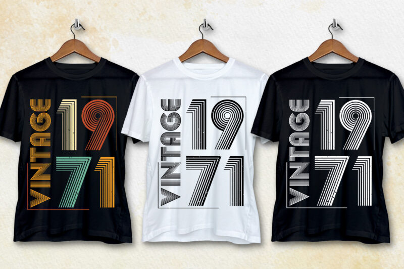 Vintage Limited Edition T-Shirt Design Bundle