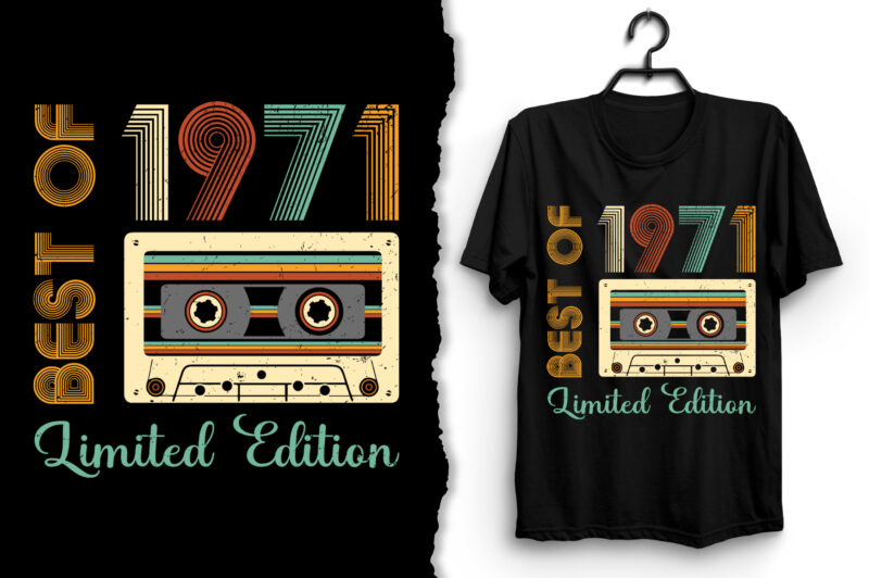 Best of 1971 Limited Edition T-Shirt Design