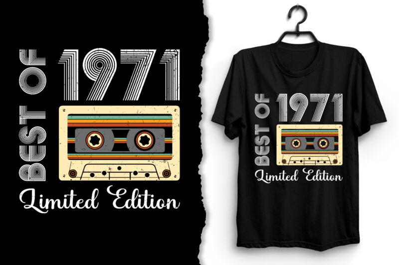 Best of 1971 Limited Edition T-Shirt Design