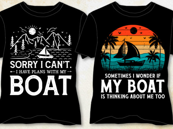 Boat T-Shirt Design-Boat Lover T-Shirt Design - Buy t-shirt designs