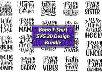 Boho T-Shirt SVG 20 Design Bundle,Boho,Boho svg,Boho t-shirt, Boho design, Boho svg vector, Boho t-shirt design, Boho png,Boho svg bundle, boho svg, flower