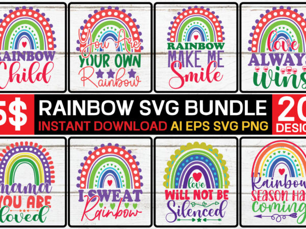 Rainbow svg bundle,rainbow svg, rainbow svg bundle, rainbow png, colorful rainbow svg, rainbow clipart, png dxf pdf, cut files for cricut,bright rainbow svg,colorful rainbow,cut files,kids,birthday,eps,png,printable,cricut,silhouette,commercial use,instant download_cf66,boho rainbow svg bundle,rainbow t shirt design online