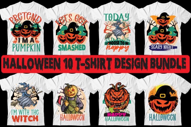 Halloween 10 T-shirt Design Bundle,Halloween T-Shirt Design Bundle,Halloween T-Shirt SVG,Halloween T-Shirt PNG,HAL01,Halloween t-shirt design bundle, Halloween t-shirt bundle, Halloween bundle, Halloween Couple bundle, Couple PNG SVG,Me AND her bundle,Halloween Designs