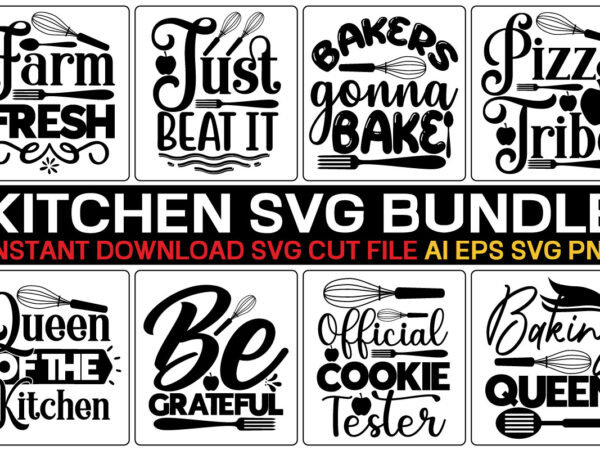 Funny Kitchen SVG Bundle Kitchen Saying Kitchen (Download Now) 