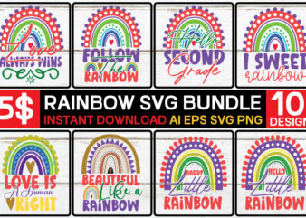 Rainbow svg bundle,rainbow svg, rainbow svg bundle, rainbow png, colorful rainbow svg, rainbow clipart, png dxf pdf, cut files for cricut,bright rainbow svg,colorful rainbow,cut files,kids,birthday,eps,png,printable,cricut,silhouette,commercial use,instant download_cf66,boho rainbow svg bundle,rainbow