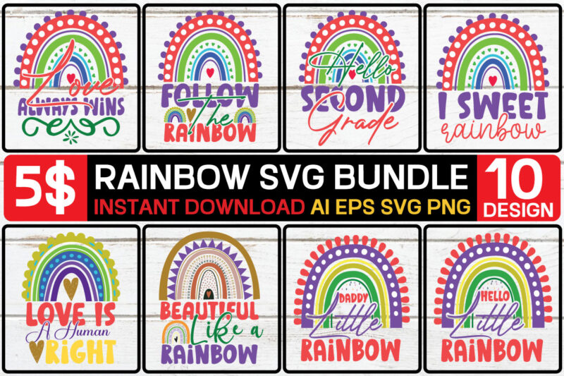 Rainbow svg bundle,rainbow svg, rainbow svg bundle, rainbow png, colorful rainbow svg, rainbow clipart, png dxf pdf, cut files for cricut,bright rainbow svg,colorful rainbow,cut files,kids,birthday,eps,png,printable,cricut,silhouette,commercial use,instant download_cf66,boho rainbow svg bundle,rainbow