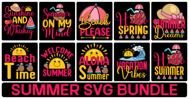 Summer Svg Bundle ,Summer Beach Bundle SVG, Beach Svg Bundle, Summertime, Funny Beach Quotes Svg, Salty Svg Png Dxf Sassy Beach Quotes Summer Quotes Svg Bundle,Holiday Truck Svg, Truck Svg