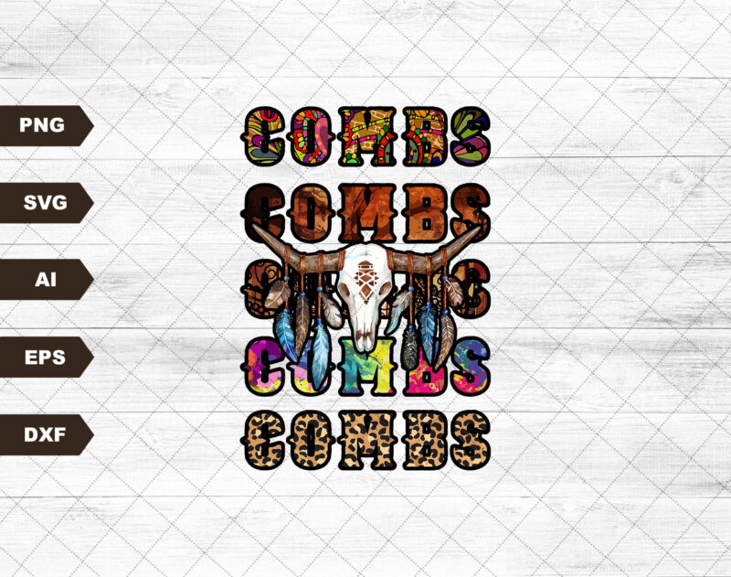 Combs Svg,Combs Sublimation ,Country Designs, Bull Skull Designs,Western Designs,Country Western ,Sublimation Designs Download