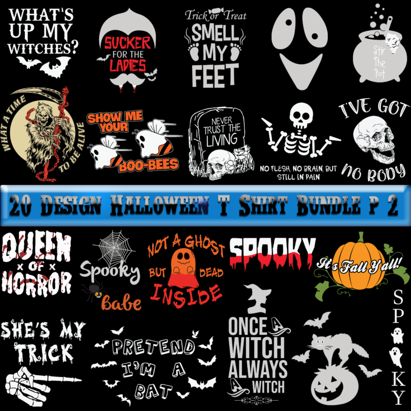 Halloween SVG 20 Bundle t shirt design Part 2, Halloween SVG Bundle, Halloween t shirt design bundle, Bundles Halloween, Halloween bundles, Halloween Bundle, Bundle Halloween, Halloween t shirt design, Halloween