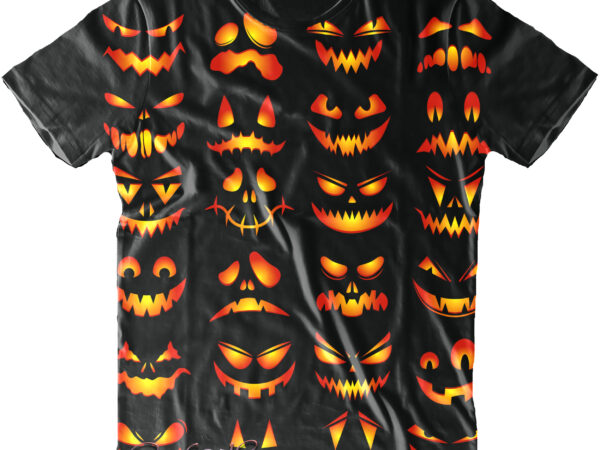 Pumpkins scary faces t shirt design, pumpkins scary png, halloween t shirt design, halloween night, halloween design, halloween graphics, halloween quote, halloween png, pumpkin
