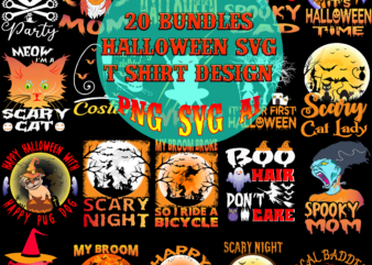 20 Bundle Halloween SVG t shirt design, Halloween SVG Bundle, Halloween t shirt design bundle, Halloween bundles, Halloween Bundle, Bundle Halloween, Bundles Halloween, Halloween t shirt design, Halloween Svg, Halloween