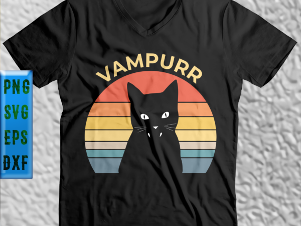 Vintage vampire black cat t shirt design, retro vampire black cat svg, vampire black cat svg, vampire svg, black cat svg, cat svg, vintage vampire black cat svg, halloween svg,