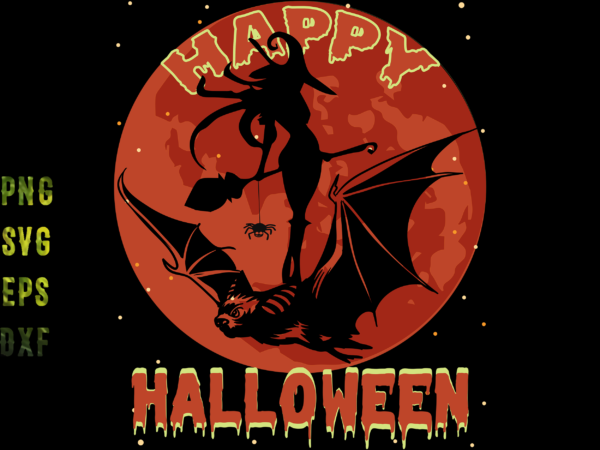 Bats and witches fly in halloween night, bat flying, halloween svg, halloween vector, witch svg, witches, spooky, trick or treat, pumpkin, halloween night