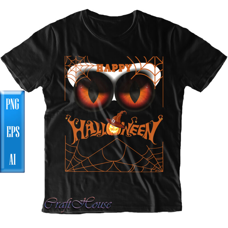 Horror and scary eyes in halloween night t shirt design, Halloween t shirt design, Halloween Night, Ghost, Halloween Png, Pumpkin, Witch, Witches, Spooky, Halloween Party, Spooky Season, Halloween vector, Trick