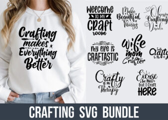 Crafting SVG Bundle