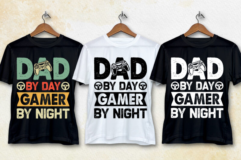 Video Game T-Shirt Design Bundle-Video Game Lover T-Shirt Design Bundle