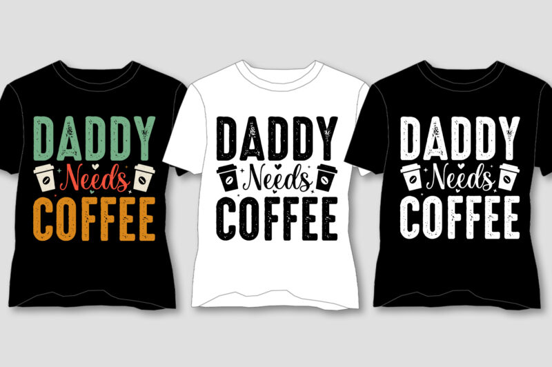 Coffee T-Shirt Design Bundle-Coffee Lover T-Shirt Design Bundle