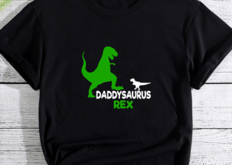 Funny Daddysaurus T Rex Dinosaur Daddy Saurus Family Matching PNG