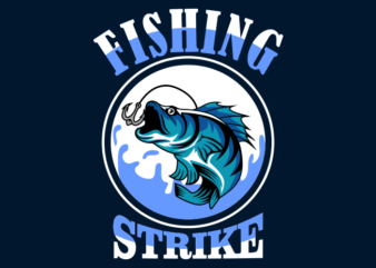 FISHING STRIKE BLUE