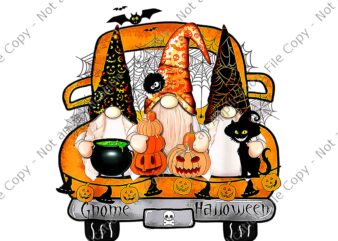 Gnome Witch Halloween Pumpkin Autumn Fall Holiday 2022 Png, Gnome Halloween Png, Halloween 2022 Png, Gnome Autumn Png,