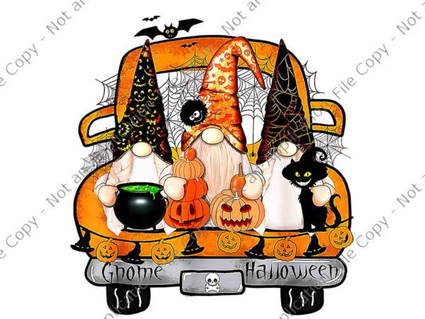 Gnome witch halloween pumpkin autumn fall holiday 2022 png, gnome halloween png, halloween 2022 png, gnome autumn png, t shirt design template