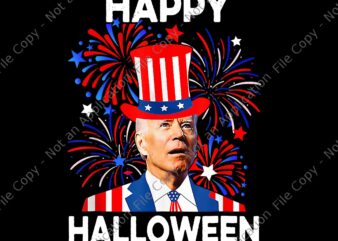 Joe Biden Happy Halloween Confused For 4th Of July Png, Happy Joe Biden Halloween Png, Biden Png, Halloween Png