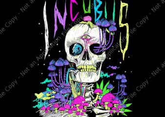 A Crow Left Skull Morning And Flower Incubus View Png, Skull Png, Skull Halloween Png, Skeleton Hands Spooky Halloween Rock Band Concerts Png, Skeleton Hand Halloween Png, Skeleton Png, Halloween t shirt vector