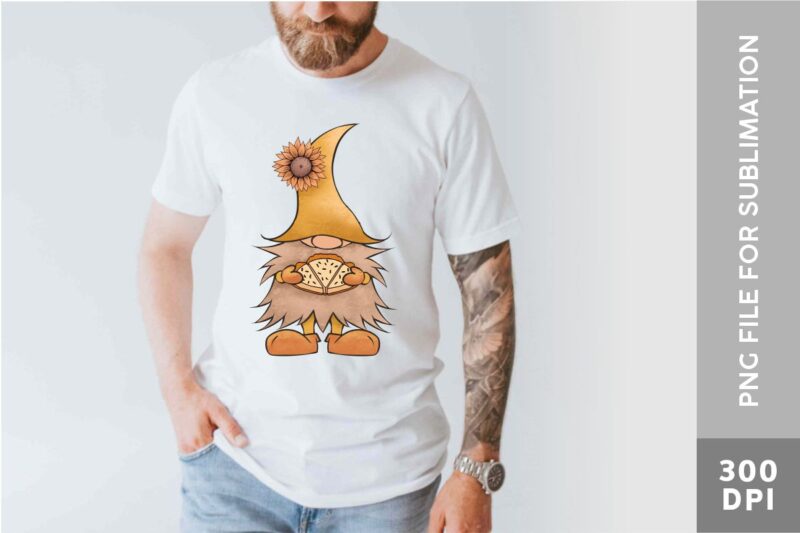 Fall Gnome PNG Sublimation, Fall Gnome Clipart, Fall Gnome for Tshirt Design, Cute Gnomes Designs Bundle