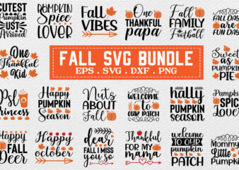 Fall SVG Bundle