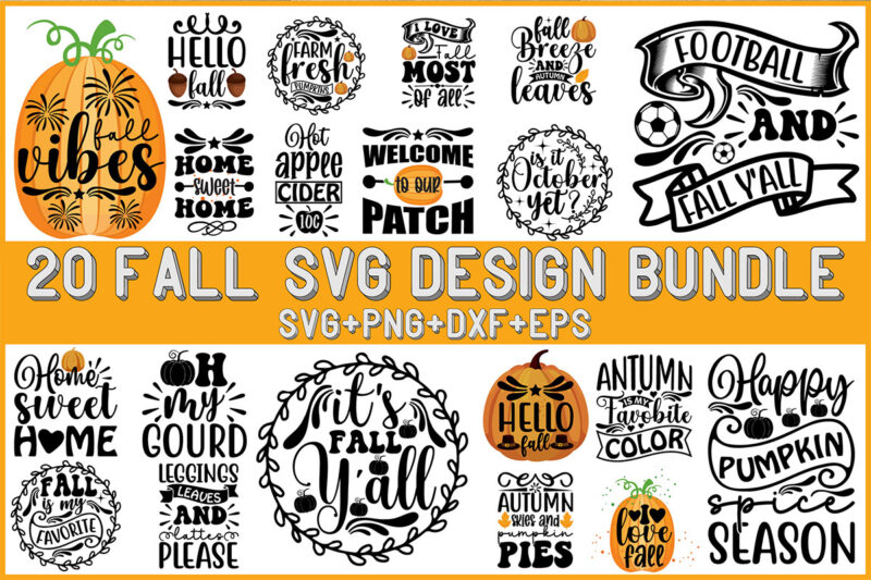 Fall Svg Bundle