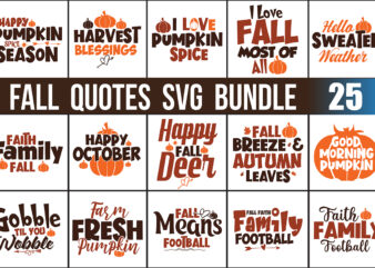 Fall SVG Bundle