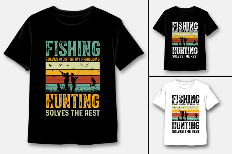 Fishing T-Shirt Design Bundle