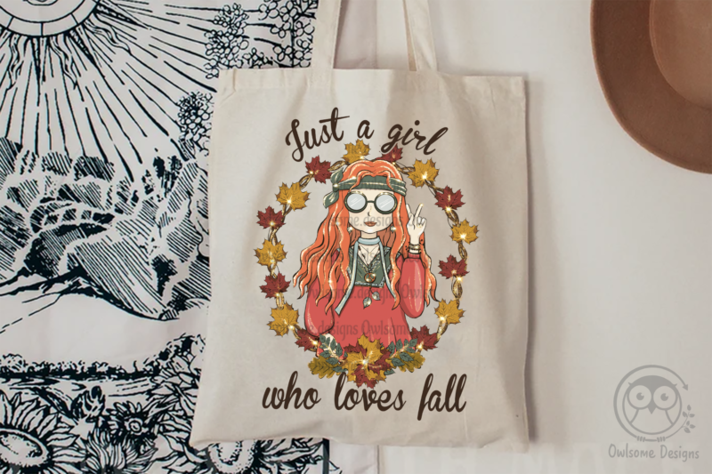 Girl Loves Fall Sublimation