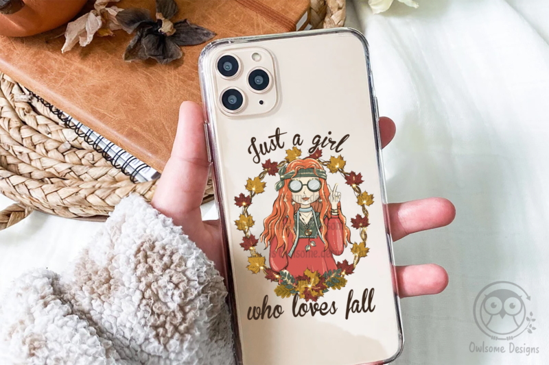 Girl Loves Fall Sublimation