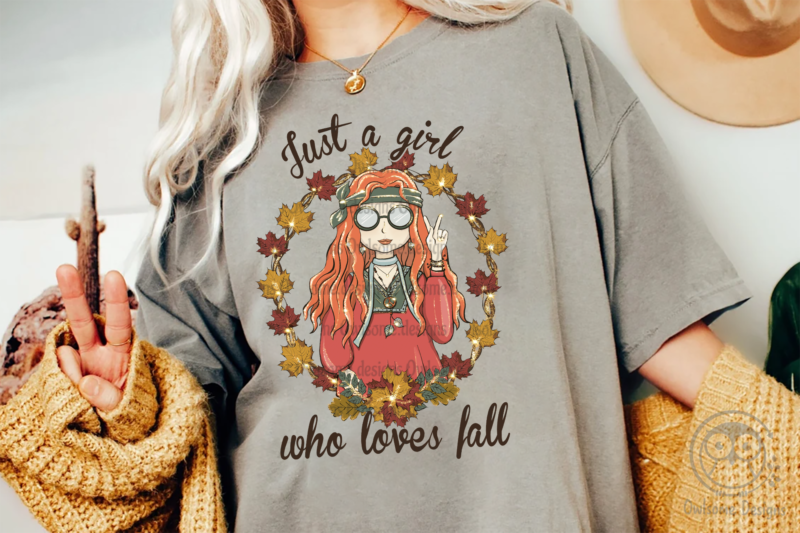 Girl Loves Fall Sublimation