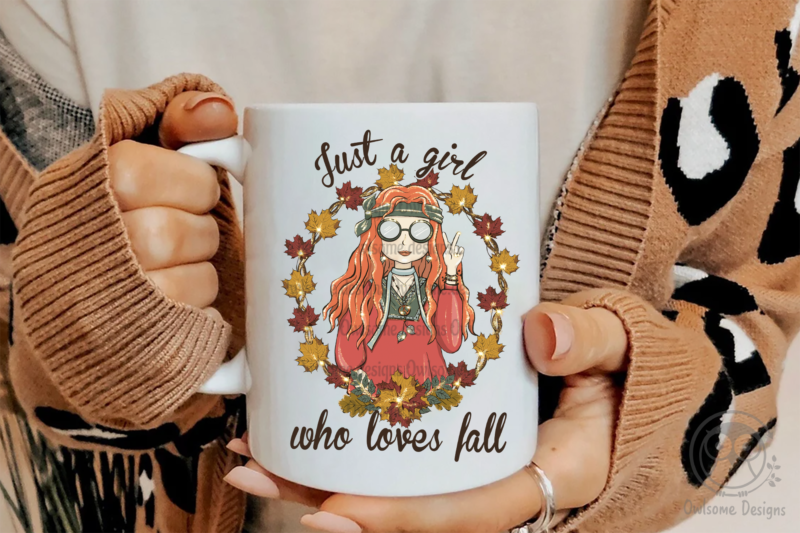 Girl Loves Fall Sublimation