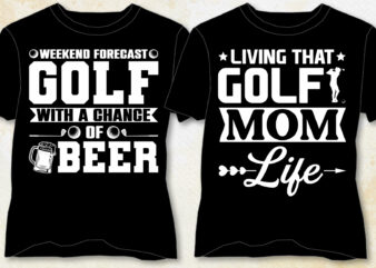 Golf T-Shirt Design-Golf Lover T-Shirt Design