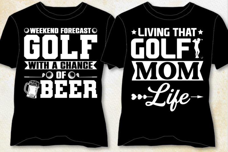 Golf T-Shirt Design-Golf Lover T-Shirt Design