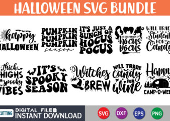 Halloween SVG Bundle, Halloween svg, Halloween Svg Bundle, Ghost Svg, Fall Svg, Halloween Bundle, Funny Halloween Svg Cut Files, Halloween Design Bundle ,Halloween Design PNG, Halloween Design T-Shirt SVG, Halloween