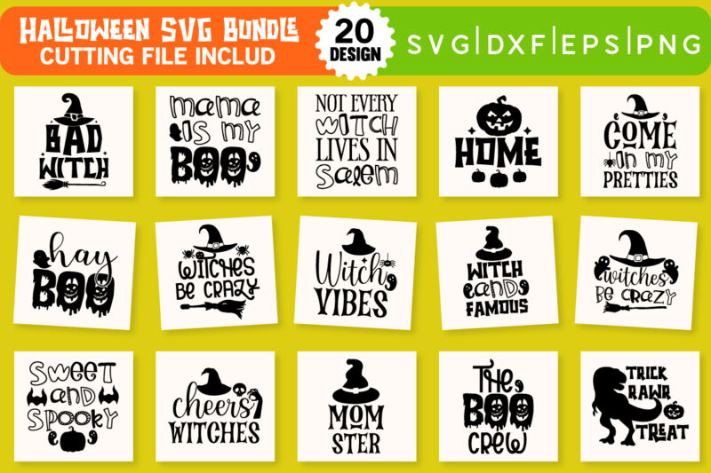 Halloween SVg bundle